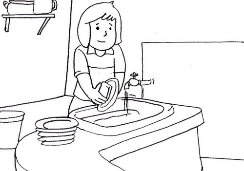 Gambar Kartun Ibu Rumah Tangga. gambar ibu rumah tangga 